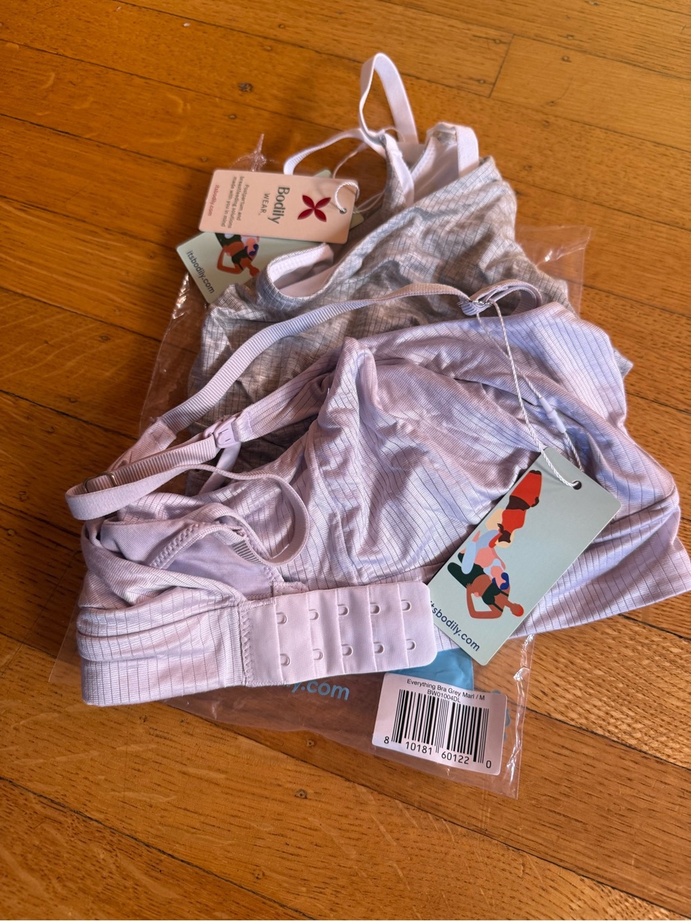 Bodily - Everything Bra (x2) - Lavender and Grey